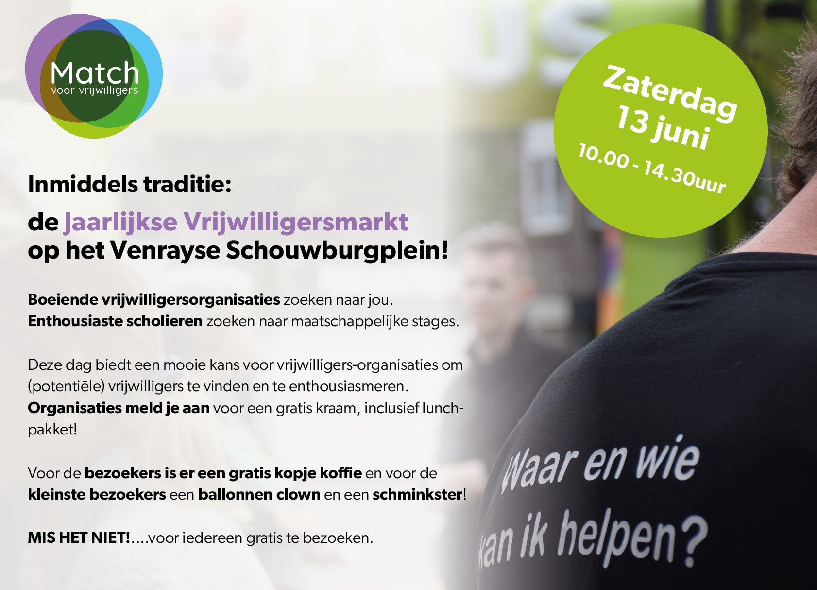 Vrijwilligersmarkt 2026 Image