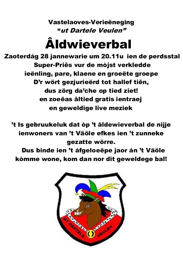 aldwieverbal courant Veulen