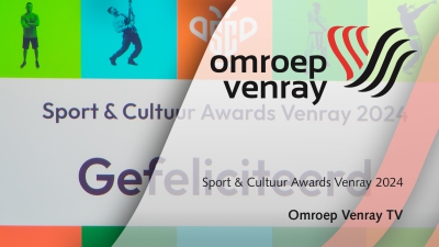 Uitreiking Sport en cultuur award Venray 2024 (Video)