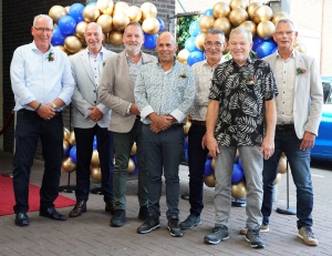 Zeven maal 50-jarig werkjubileum bij Marel Boxmeer