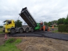 Reconstructie Kiekweg volgens een nieuwe procedure van asfalt aanbrengen