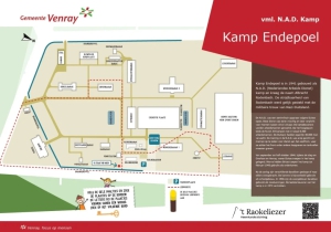 Onthulling informatieborden bij NAD-kamp Endepoel