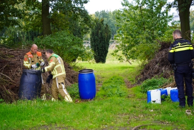 Gedumpte vaten gevonden in Venray