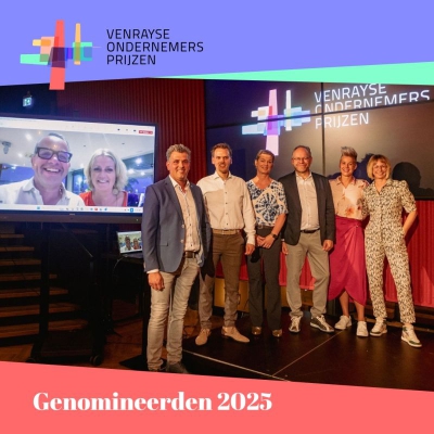 Deze ondernemers strijden om de Venrayse Ondernemersprijzen 2025