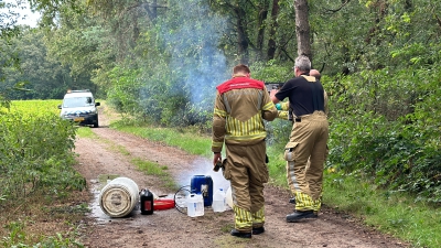 Chemische spullen gedumpt