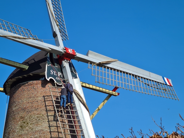 Wereldrecord molens draaien op zaterdag 9 april