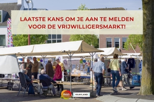 anmelden vrijwilligersmarkt