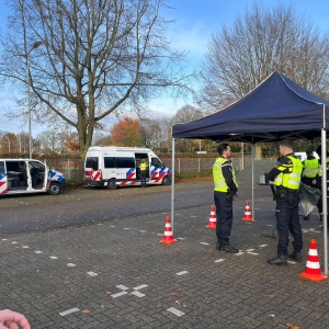 Grote verkeerscontrole bij De Wetteling