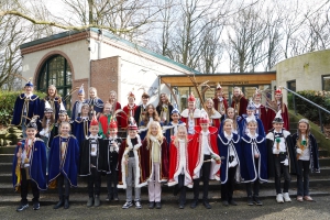 groepsfoto hoogheden scholen Venray