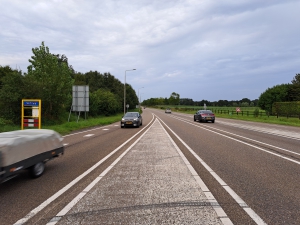 Deurneseweg N270 nabij de A73 gaat op de schop