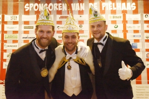 Prinselijk trio Rooj