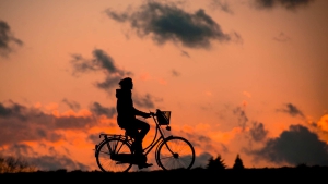 Fiets in het donker